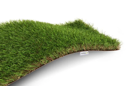 Gazon synthétique en polypropylène vert en rouleau Exelgreen Natura 38 mm - 200 x 500 cm