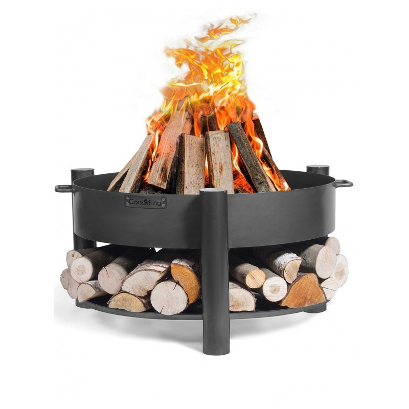 Brasero de jardin Montana 60 cm - Acier épais et stable