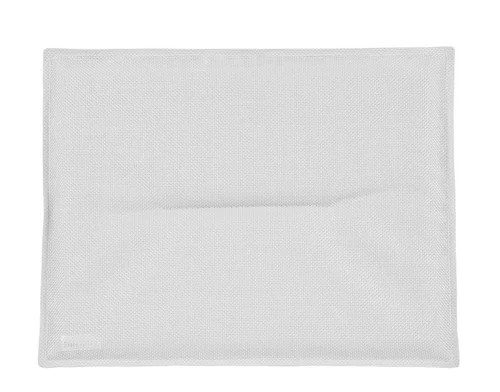 Coussin en tissu traité extérieur et mousse gris argile Fermob Bistro - 28 x 38 cm