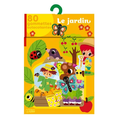 Livre "Mes gommettes Lito - Le jardin" aux Éditions Lito