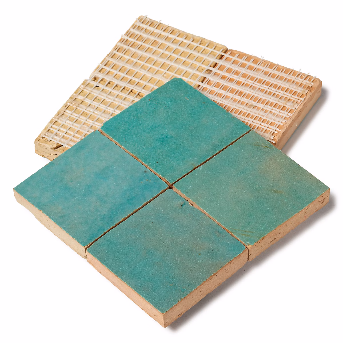 Echantillon couleur Zellige Vert Pacifique – RO'MA NATURE