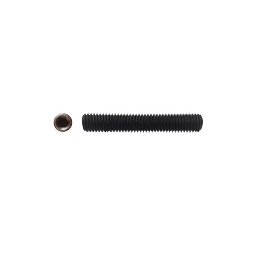 200 Vis Sans Tête 6 Pans Creux à Bout Plat STHC 5 × 8 mm – DIN 913, 45H, Brut, D-Work