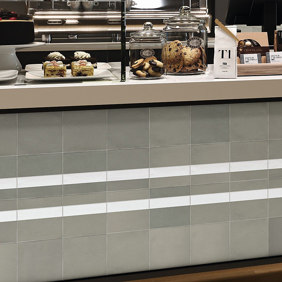carrelage effet zellige 15 × 15 cm NOVA LINE MINERAL GREY