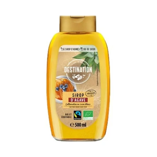 Sirop d'agave bio équitable Destination - 500 ml