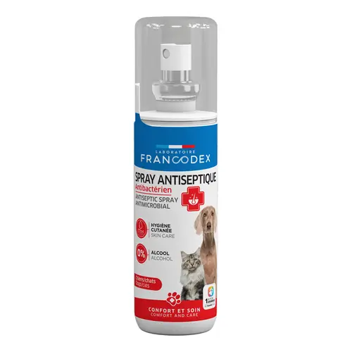 Spray antiseptique pour chien et chat Francodex – 100 ml