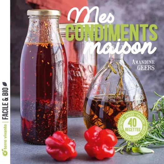 Livre : Mes condiments maison