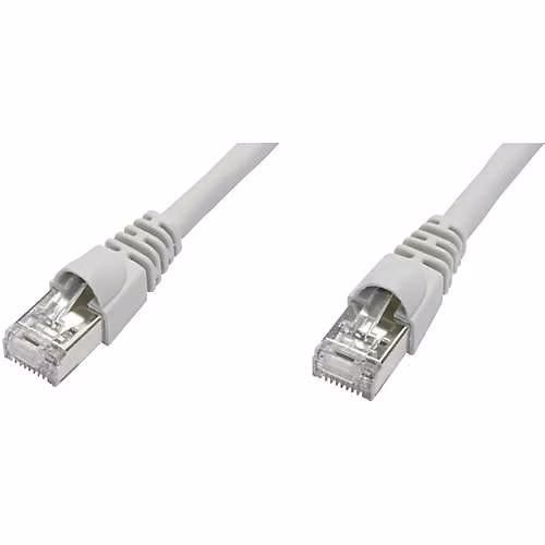 Câble de raccordement réseau RJ45 Cat6A S/FTP 25 m – 100009115, conducteur cuivre, gaine LSZH