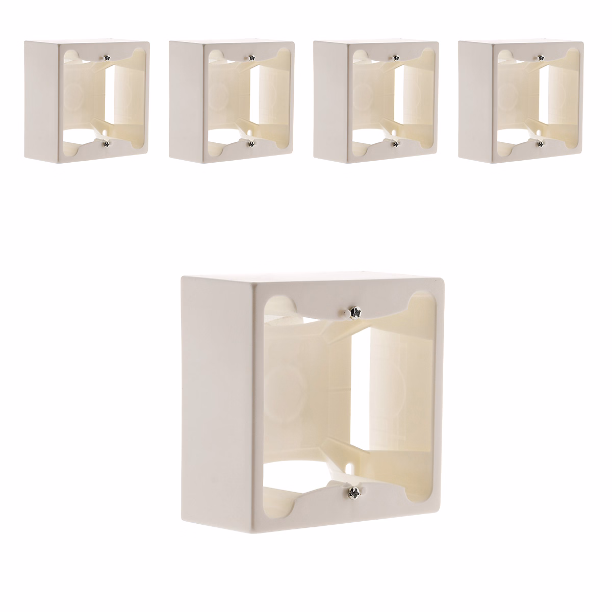 5 cadres saillie blanc Zenitech – Réf. XGNJTSVYN6256469740