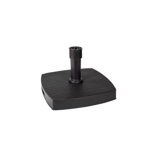 Pied de parasol à roulettes coloris anthracite - 30 kg