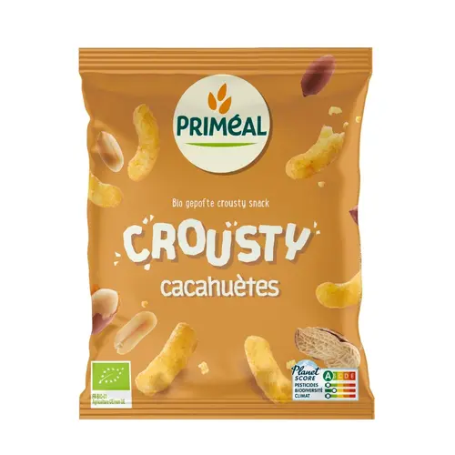 Snack cacahuètes Primeal crousty - 75 g
