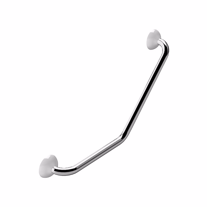 Barre de redressement ou d'appui coudée ECO Acier Inox 71cm Chrome Spirella – Réf. AQQBYVCWW1725056579