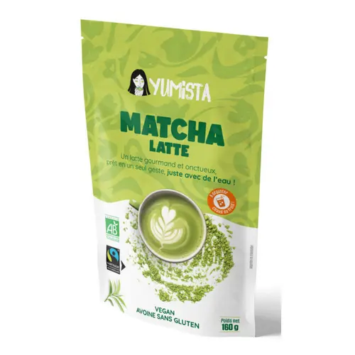 Matcha latte bio Yumista - 160 g
