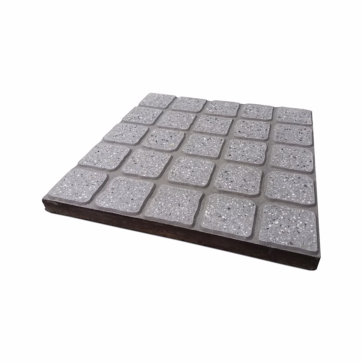 Dalles préfabriquées imitation béton L.50 x l.50 x ep.4 cm gris anthracite – Réf. LQOHYWXOM0361271886