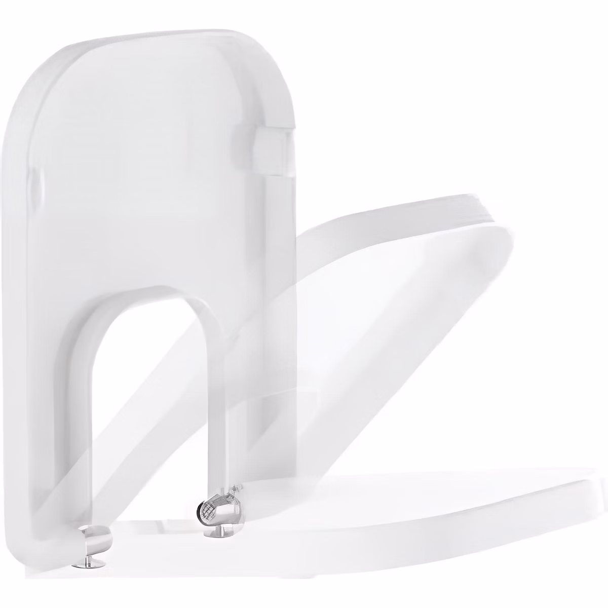 WC – Abattant bidet SANINDUSA Look déclipsable slow close frein de chute blanc (non universel)