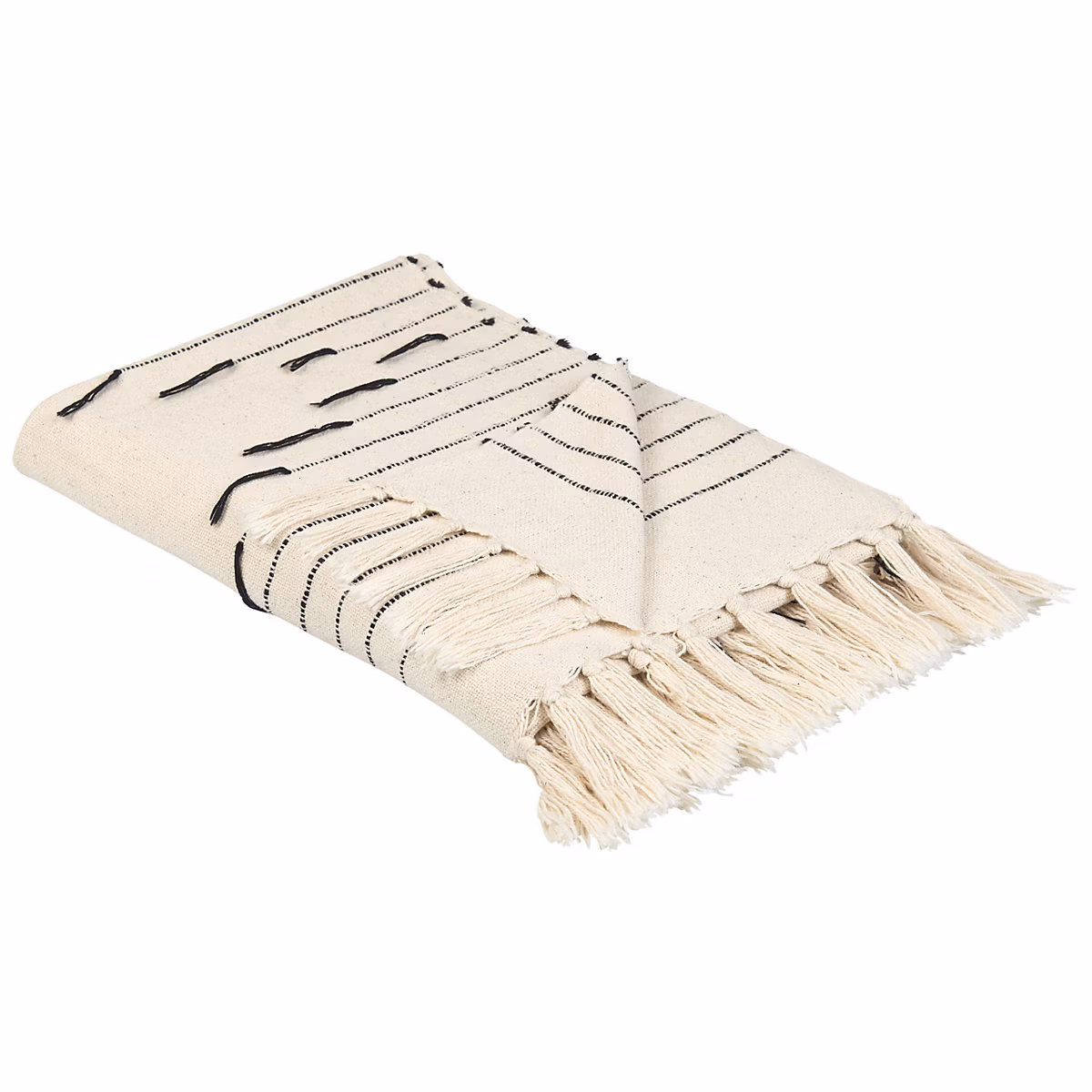 Couverture ULUYOL Coton 130 × 170 cm Beige