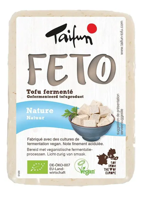 Tofu lactofermenté bio Taifun Feto – 200 g