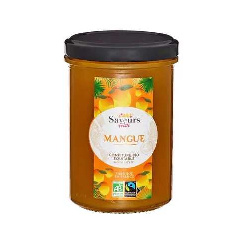 Confiture mangue équitable bio Saveurs fruits - 230 g