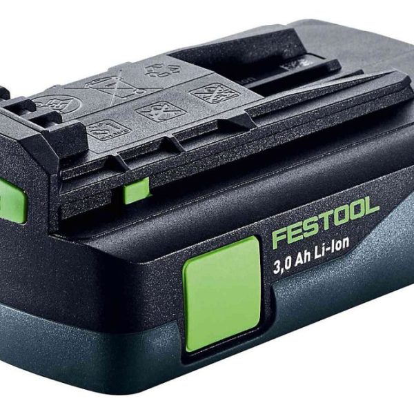 Batterie BP 18 Li 3 – 0 C 18 V 3,0 Ah batterie lithium-ion compacte et légère, FESTOOL 577658