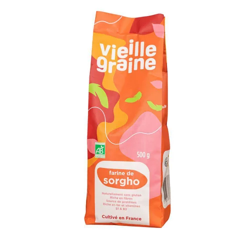 Farine de sorgho Bio Vieille Graine - 500 g