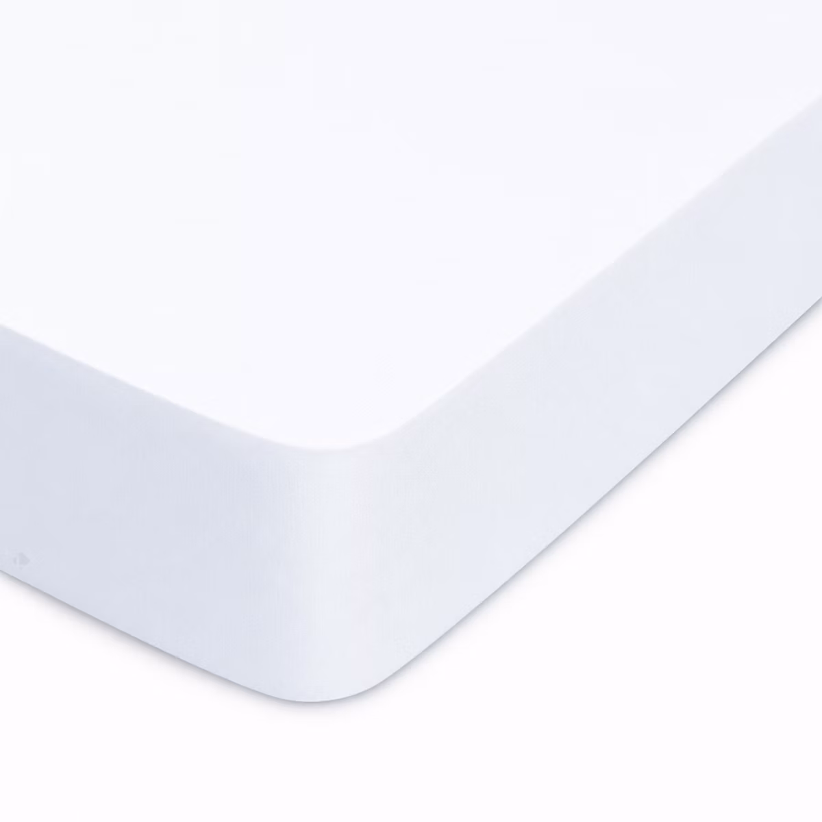 Drap housse uni 180 × 200 cm bonnet 40 cm percale PRIMO Blanc