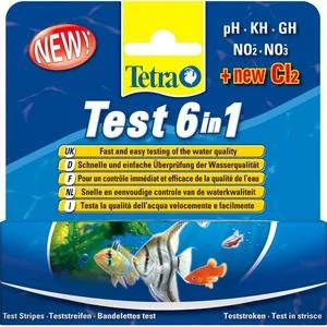 Bandelettes de tests multi-fonctions TETRA modèle 6 in 1 - pack unitaire
