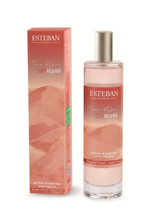 Vaporisateur senteur terre d'ocre karité Esteban - 75 ml