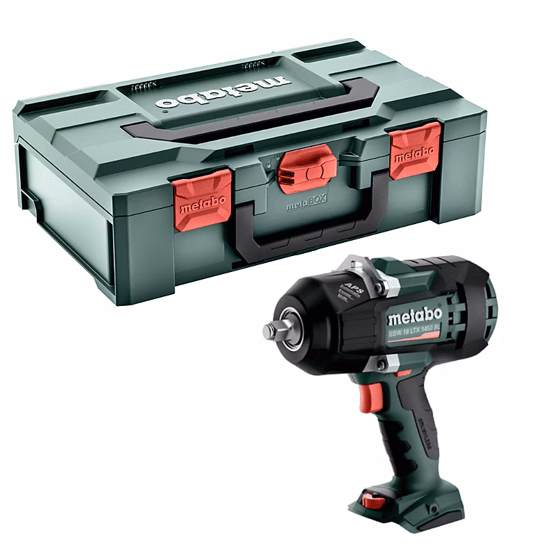 Boulonneuse à chocs 18V SSW 18 LTX 1450 BL (Produit Seul) en metabox – METABO 602401840