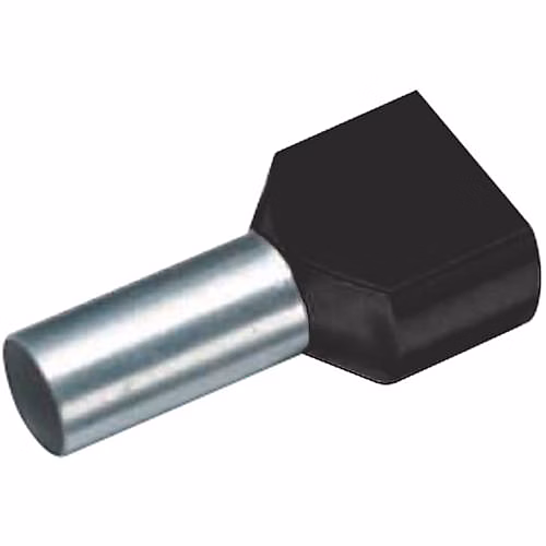 Embout double d'extrémité de câble Cimco 18 2420 2 × 6 mm² 26 mm lot de 100 pièces