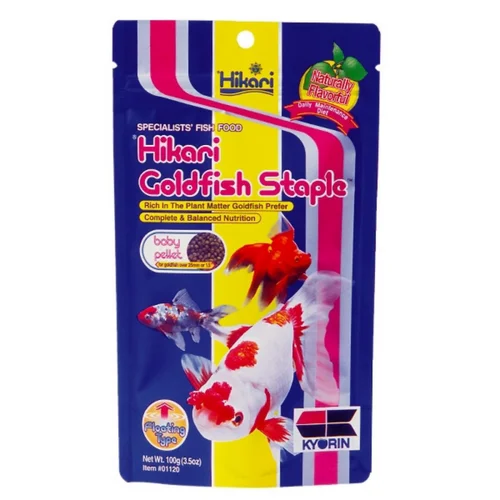Nourriture pour poissons d'aquarium, spéciale bébé goldfish, HIKARI AQUARIUM - 300g