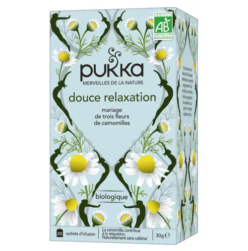 Infusion bio aux plantes Pukka Relax - 30 g