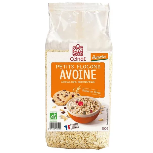 Petits flocons d'avoine bio Demeter Celnat - 500 g