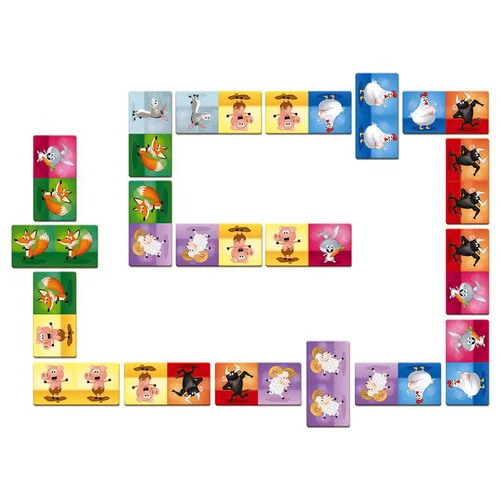 Jeu de dominos rigolooo – 3 à 7 ans