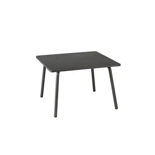 Table basse Vence Lafuma coloris gris en titane - 59 x 59 x 41 cm