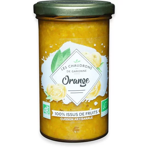 Préparation 100 % fruits bio oranges - 275 g