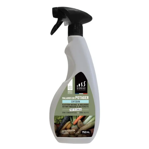 Éliciteur naturel et biologique maladies du potager 100 % naturel Sobac - 750 ml