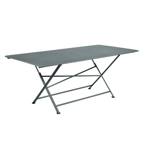 Table pliante rectangulaire en acier Cargo Fermob - 190 x 90 x 74 cm