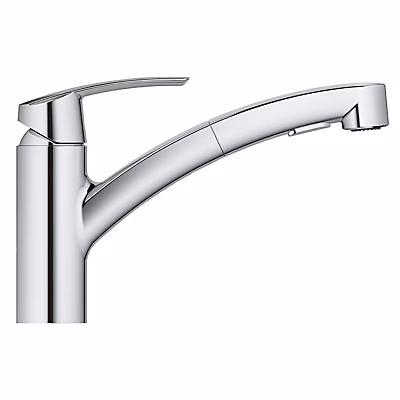 Evier et robinet de cuisine – Mitigeur de cuisine avec douchette chromé Grohe Start