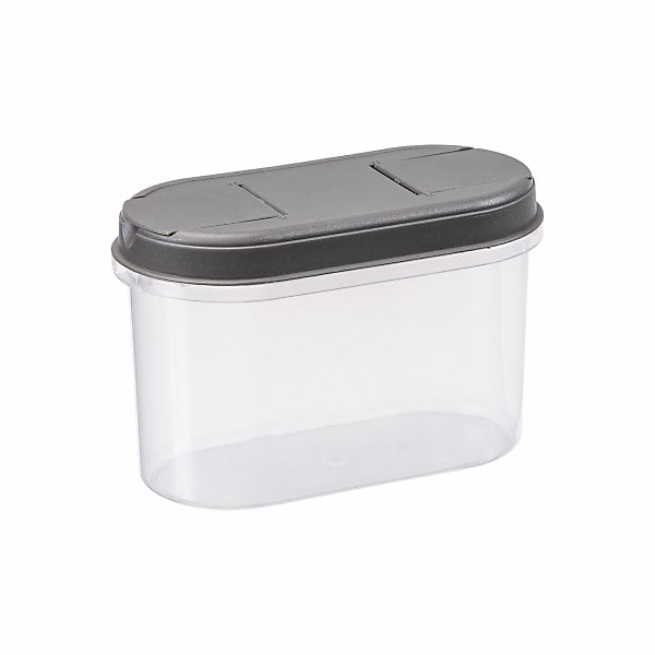 Boite verseuse pour farine sucre lait en poudre 1 – 1 litre, Gris