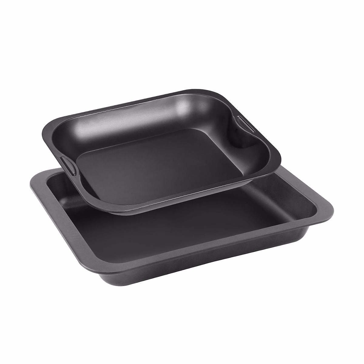 Ensemble de 2 plats de cuisson four rectangulaires 37 × 27 cm et 28 × 23 cm Zenker Special Cooking