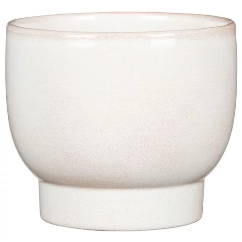 Cache-pot en céramique blanc Scheurich 930 Opale - Ø 15 cm