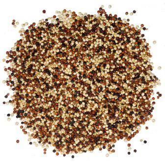 Trio de quinoa bio en sac de papier kraft Primeal - 5 kg