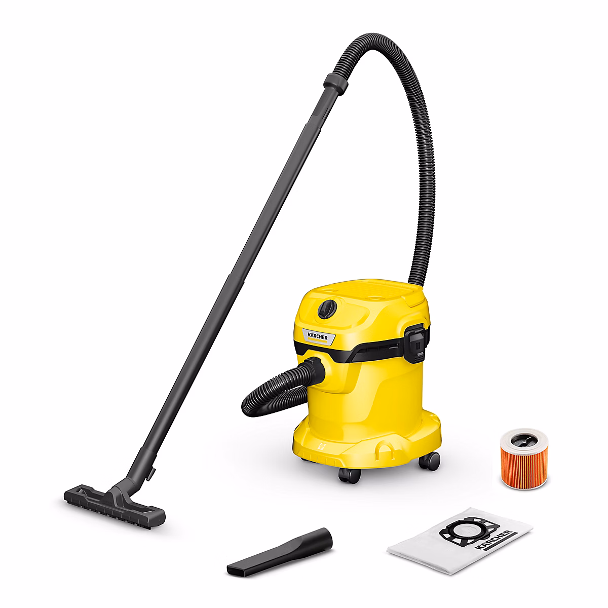 Aspirateur eau et poussière Karcher WD2 Plus | 1000W – 15L