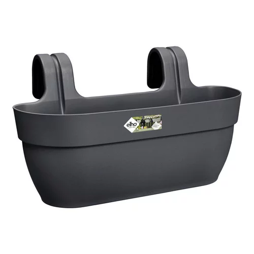 Balconnière plastique gris anthracite Elho Vibia Campana easy hanger large - 24,1 cm
