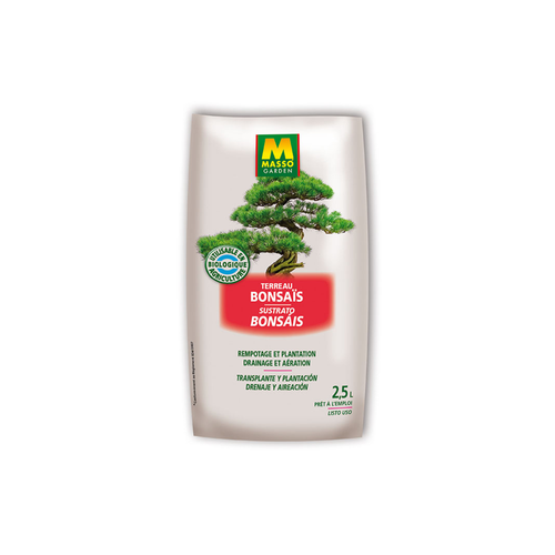 TERREAU BONSAÏS MASSO® - 2,5L