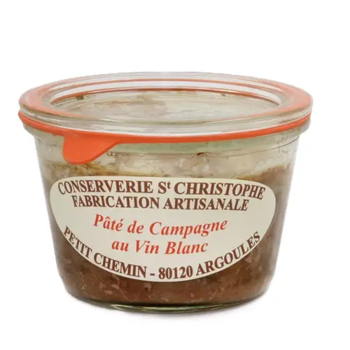 Pâté de campagne au vin blanc Conserverie St Christophe - 270 g