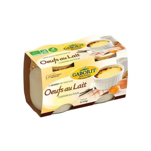 Œufs au lait maison Gaborit - 2 x 125 g
