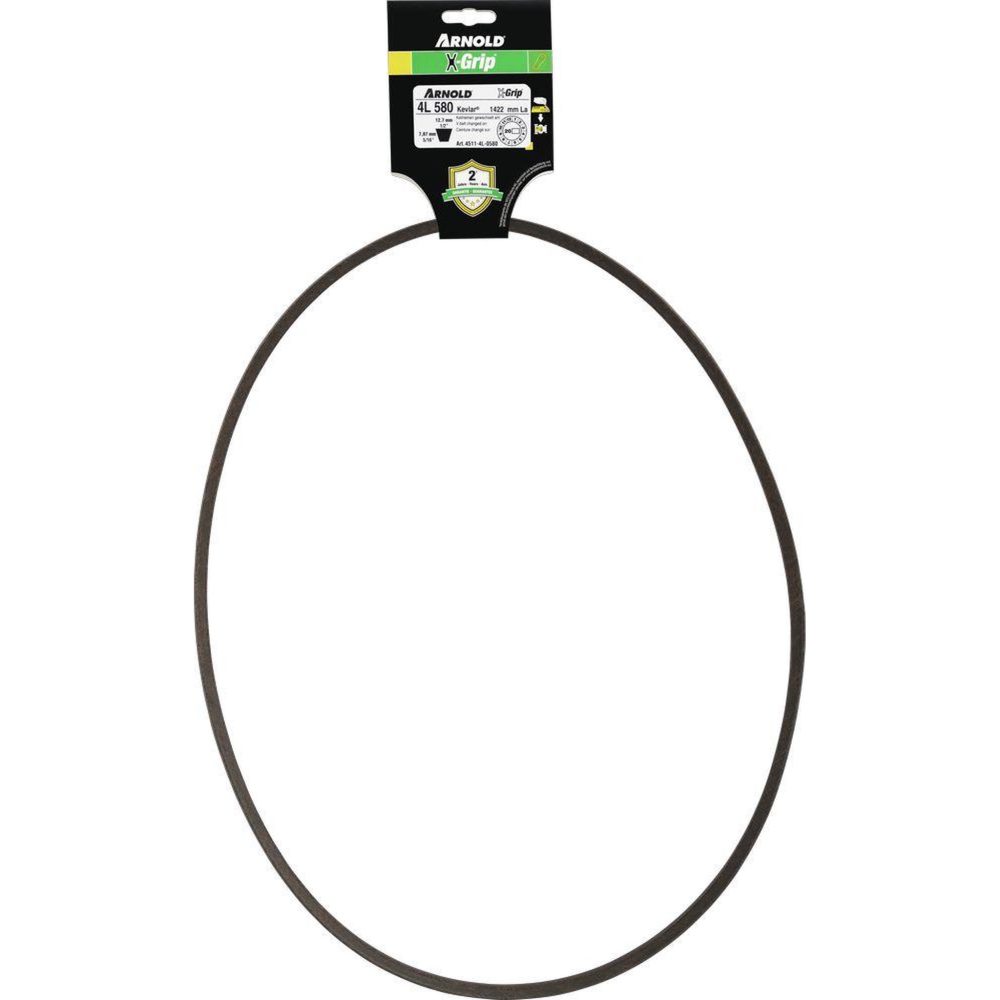 ARNOLD Courroie trapézoïdale x-grip v de type 4l580