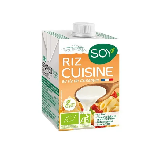 Riz cuisine bio Soy - 20 cl