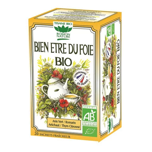 Infusion bien-être du foie bio 32 g