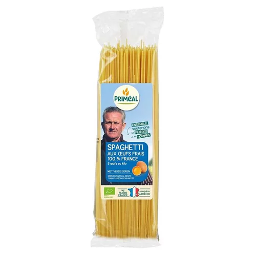 Spaghettis aux œufs bio - 500 gr